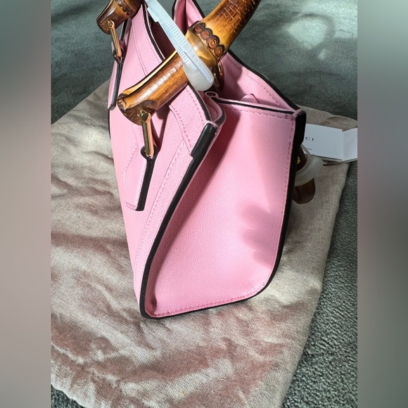 Brand new Authentic Gucci pink Diana mini tote bag - Picture 7 of 9